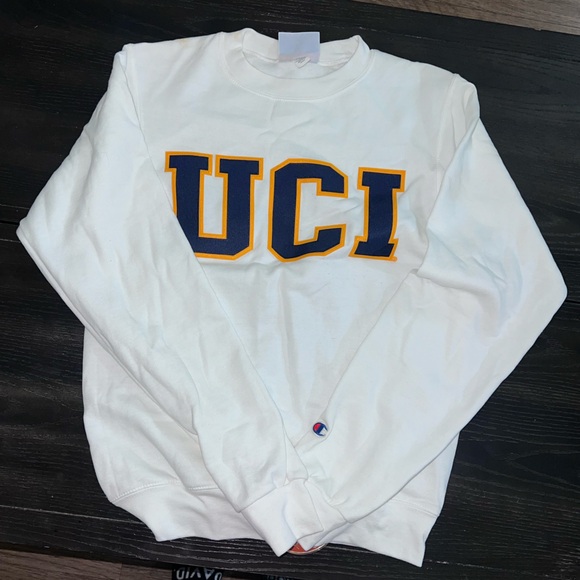 UCI White Sweatshirt - Picture 1 of 4